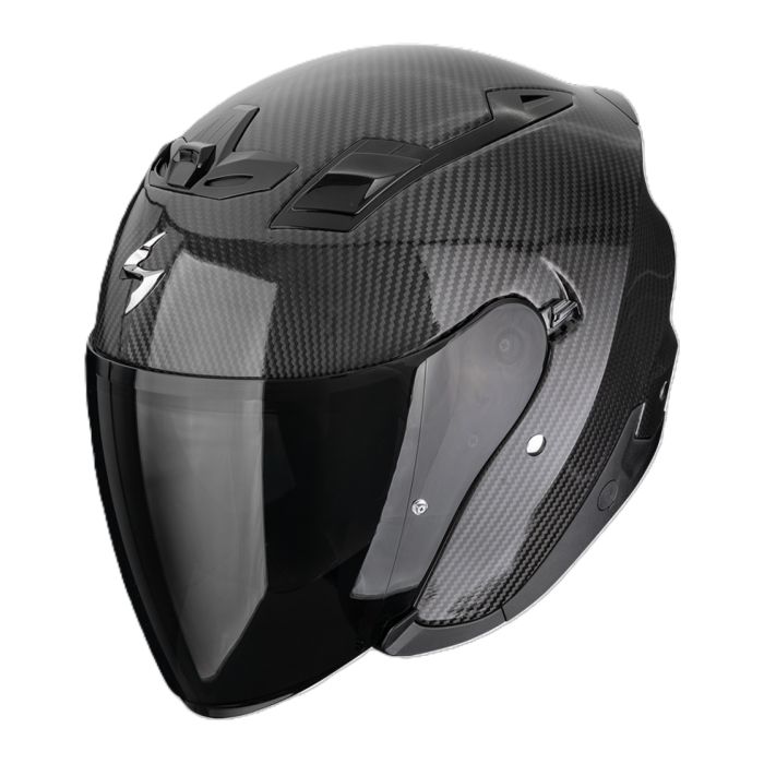 Casco Jet Scorpion Exo-z1 Carbon Solid Nero