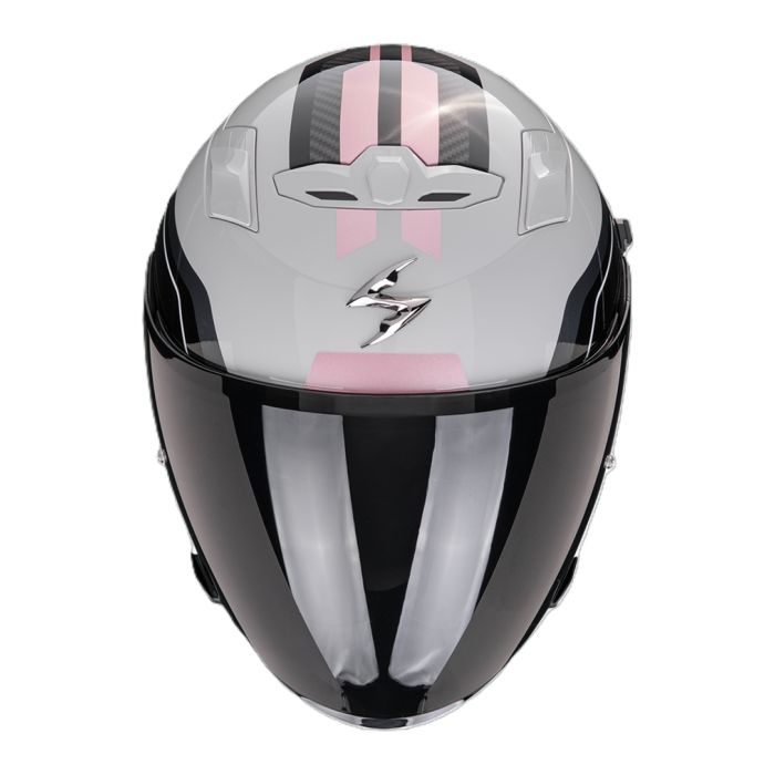 Casco Jet Scorpion Exo-230 Hipe Grigio Rosa