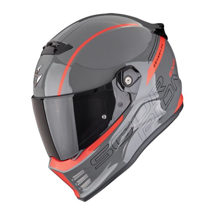 Casco Integrale Scorpion Covert Fx Danko Grigio Rosso