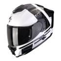 Casco Integrale Scorpion Exo-1500 Air Dual Bianco Nero Blu