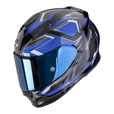 Casco Integrale Scorpion Exo-491 Zumo Nero Blu