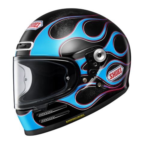 Casco Integrale ShoeiGlamster 06 Blast Nero Blu