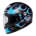 Casco Integrale ShoeiGlamster 06 Blast Nero Blu