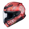 Casco Integrale ShoeiNxr2 Char's Zaku II TC1 Rosso