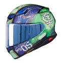 Casco Integrale ShoeiNxr2 Ms-05 Zaku I TC11 Verde Blu