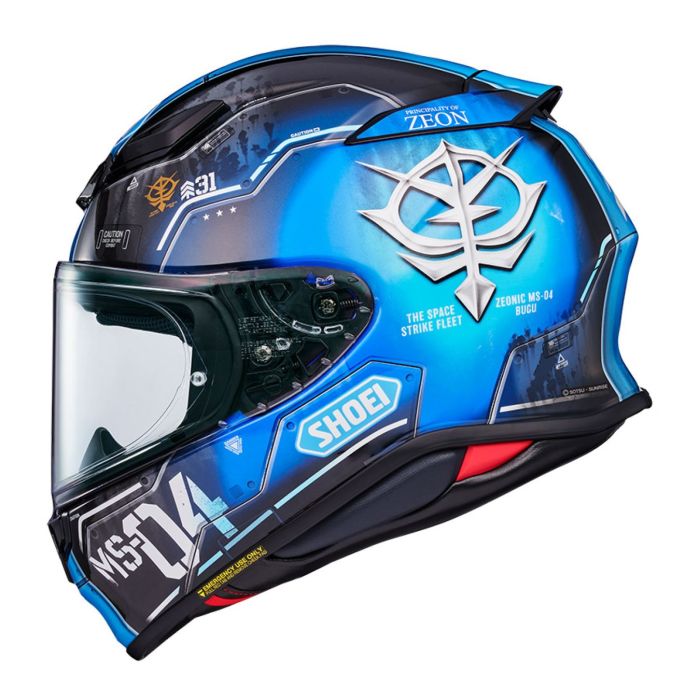 Casco Integrale ShoeiNxr2 Ramba Ral's Bugu TC2 Azzurro