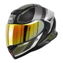 Casco Modulare ShoeiNeotec 3 Sharpen TC11 Nero Grigio Verde