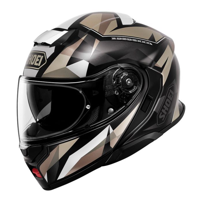 Casco Shoei Neotec 3 Fragments TC10 Nero Marrone