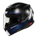 Casco Shoei Nxr2 Ideograph TC5 Nero Blu