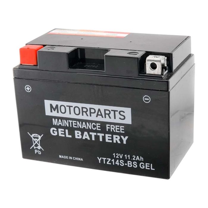 Batteria Motorparts Ytz14s-bs Al Gel Senza Manutenzione - Pronta All´uso