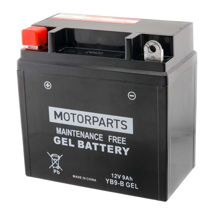 Batteria Motorparts Yb9-b Al Gel Senza Manutenzione - Pronta All´uso