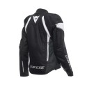 Giacca Moto In Tessuto Donna Dainese Avro 5 Tex Black/white/black