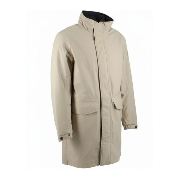 7/8 Ixs Protecciones de chaqueta urbana laminada e impermeable beige