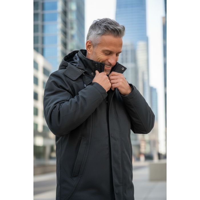 Abrigo impermeable 7/8 Held Wallstreet 6751 Negro