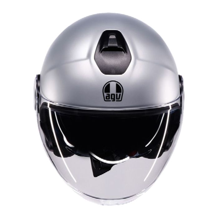 Casco Agv Eteres E2206 Mono Matt Luce Grey