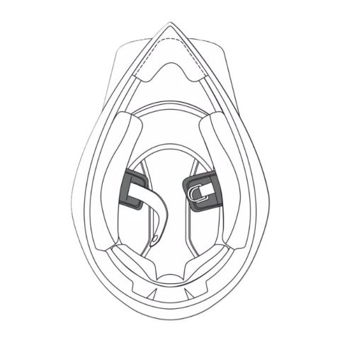 Agv Chin Strap Pads Ax9