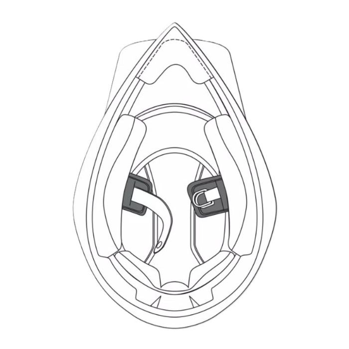 Agv Chin Strap Pads Ax9