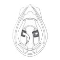 Agv Chin Strap Pads Ax9