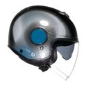 Casco Agv Eteres E2206 Levanto Black/silver/blue