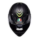 Casco Integrale Agv K3 E2206 Mplk Syth Matt Black/yellow Fl