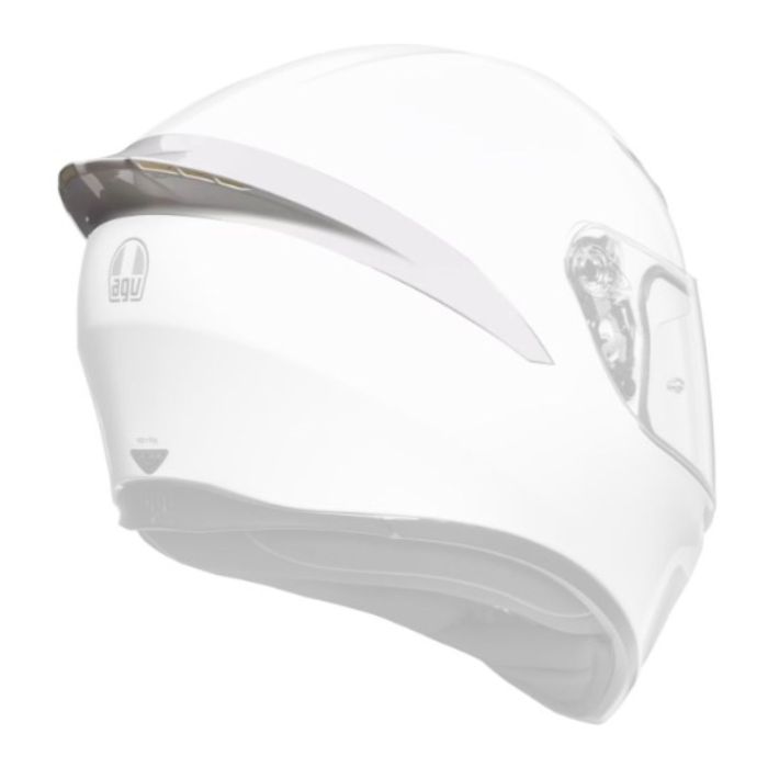 Agv K1 SPainted Spoiler White
