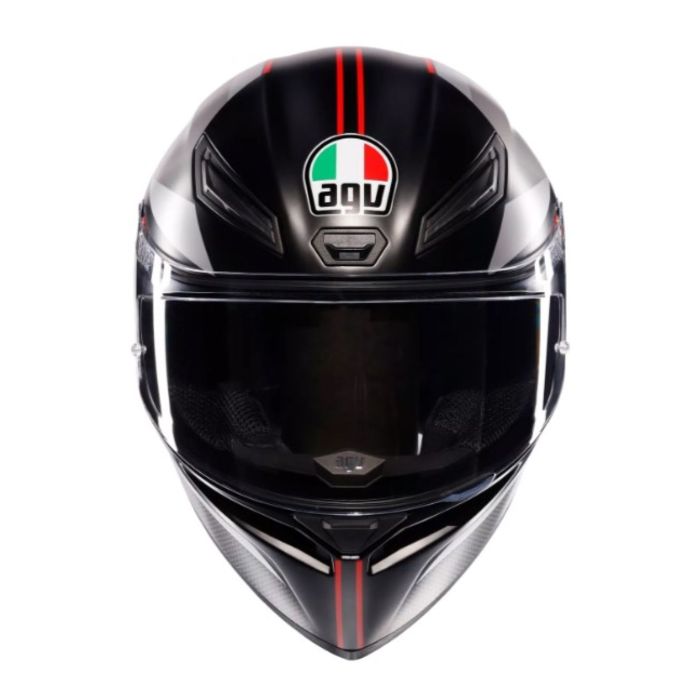 Casco Integrale Agv K1 S E2206 Graphic Lap Matt Black/grey/