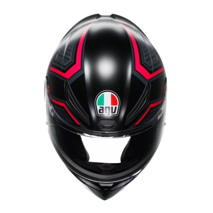 Casco Integrale Agv K1 S E2206 Graphic Sling Matt Black/pink