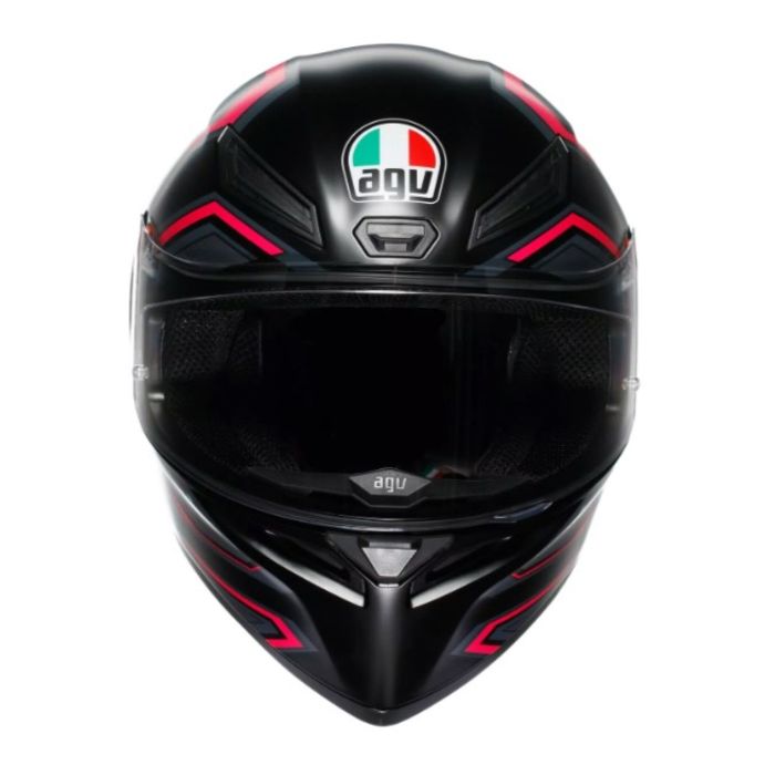 Casco Integrale Agv K1 S E2206 Graphic Sling Matt Black/pink