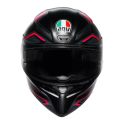 Casco Integrale Agv K1 S E2206 Graphic Sling Matt Black/pink