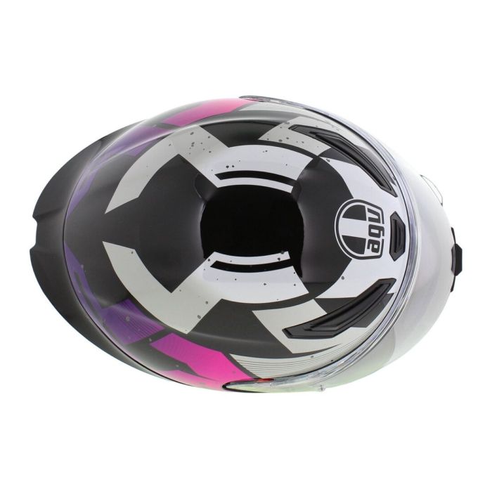 Casco Integrale Agv K1 S E2206 Graphic Punkpulse Black/purp