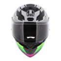 Casco Integrale Agv K1 S E2206 Graphic Punkpulse Black/purp