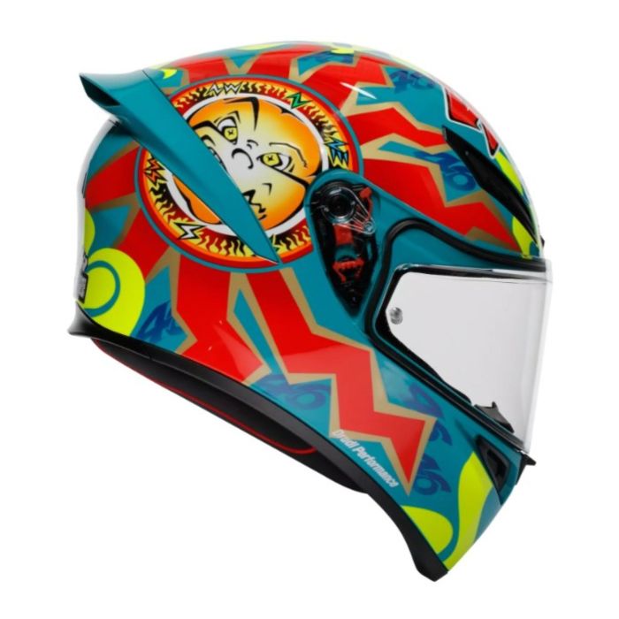 Casco Integrale Agv K1 S E2206 Replica Rossi Mugello 1999