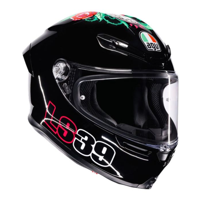 Casco Integrale Agv K6 S E2206 Mplk Replica Salom Tribute