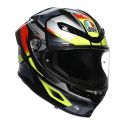 Casco Integrale Agv K6 S E2206 Mplk Graphic Erazer Black/red/yel