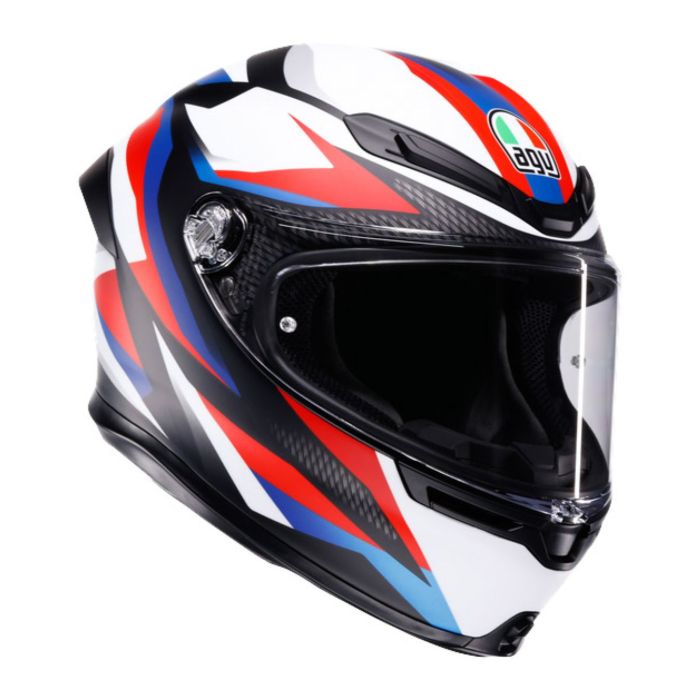 Casco Integrale Agv K6 S E2206 Mplk Graphic Timewarp Matt Black/