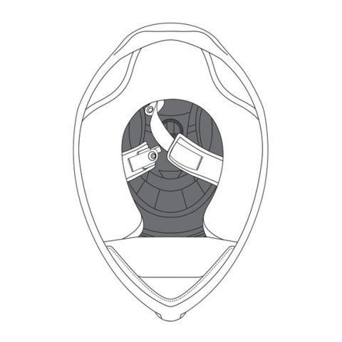 Agv Cuffia Interna K5 Jet Evo Grey