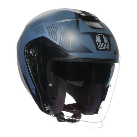 Casco Agv Irides E2206 Trieste Matt Blue/grey