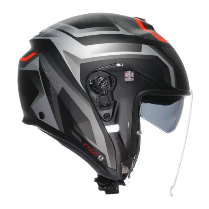 Casco Agv IridesE2206 Zurigo Matt Black/grey