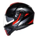 Casco Agv Streetmodular Ledro E2206 Mplk Black/red