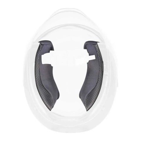 Agv Guanciali Irides 25mm (xxl) Black/grey