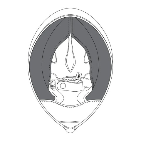 Agv Guanciali Pista Gp Rr 2026 Black/red