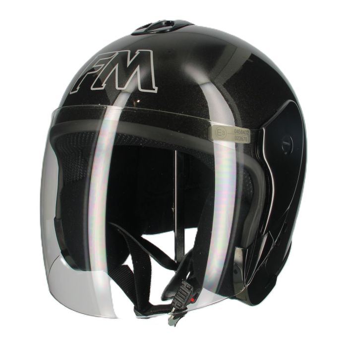 Casco Fm Jsmart Nero Metal