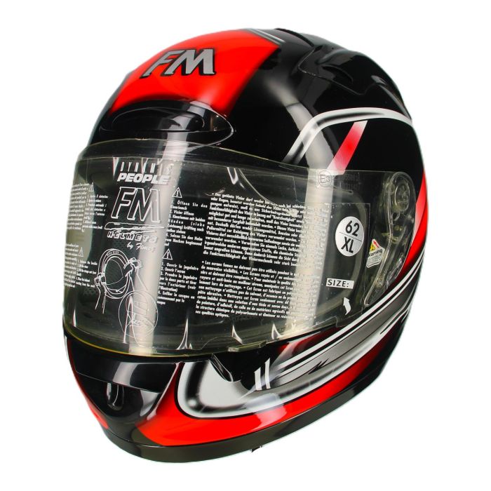 Casco Fm Radikal Rosso Fantasia