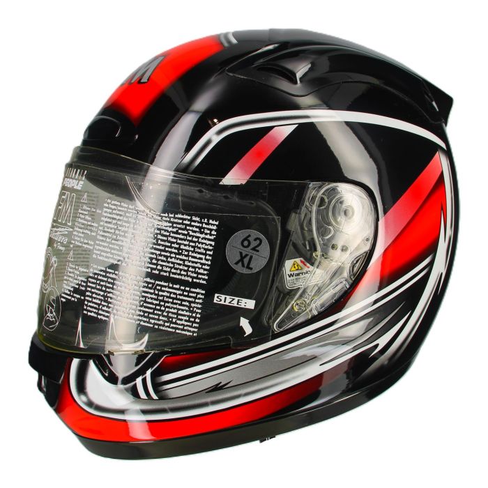 Casco Fm Radikal Rosso Fantasia