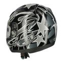 Casco Integrale Fm W10 Nero Fantasia