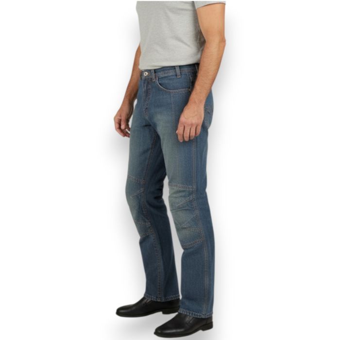Jeans con Ixs Django 5 bolsillos protecciones azules