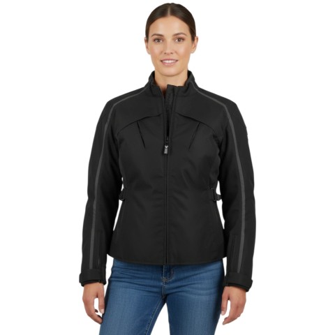 Women's jacket with Frank Thomas Chloe protectors black
