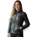 Giacca Pelle Donna Jofama Flame Nero