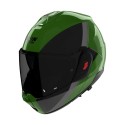 Casco Nolan N120-1 Verniciatura Speciale Verde Nero Grigio