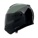 Casco Modulare Nolan N100-6 Verniciatura Speciale Verde Grigio Nero An